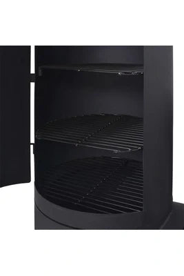 : Barbecue à charbon VIDAXL XXL Noir – Barbecue charbon avec étagère inférieure – Grill extérieur grande capacité