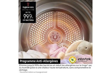 Sèche-linge pompe à chaleur Samsung DV90DB7845GE Blanc