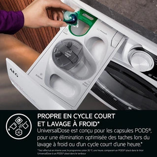 Lave-linge séchant Aeg LWR73A1176V