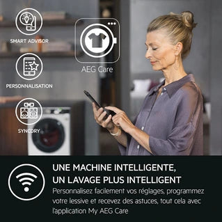 Lave-linge hublot Aeg LFR73H169Q AUTODOSE / CAREDRUM