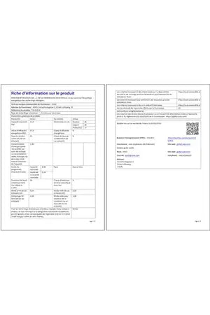 Sèche-linge pompe à chaleur Asko T411HD.W Blanc