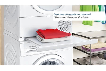 Sèche-linge pompe à chaleur Bosch WQH245ASFR