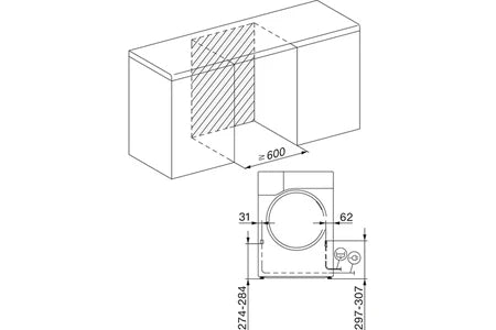 Sèche-linge pompe à chaleur Miele TWL 680 W