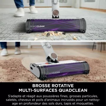 Aspirateur balai SHARK DetectPro avec base de vidage automatique IW3611EU