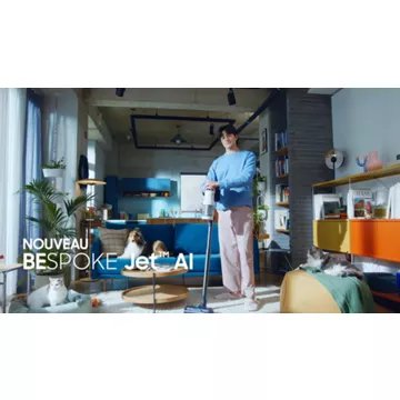 Aspirateur balai  SAMSUNG Bespoke Jet AI 2 batteries VS28C9784QK