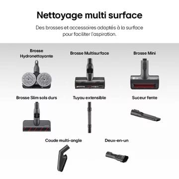 Aspirateur balai LG CordZero A9 Kompressor A9K-ULTRA1V