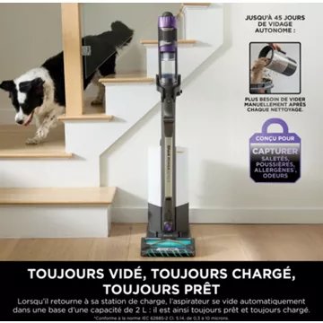 Aspirateur balai SHARK PowerDetect avec base de vidage automatique IP3251EUT