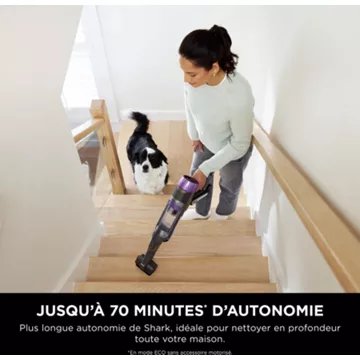 Aspirateur balai SHARK PowerDetect avec base de vidage automatique IP3251EUT