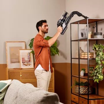 Aspirateur balai SAMSUNG Pack Jet 85 Pet + Double serpillière spray + 2ème filtre